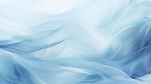 Pale Blue Abstract Background With Gentle Wave Textures