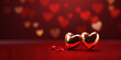 Shining love. Illustration for Valentine‘s day card, wedding, engagement, love message, background, invitation card, celebration, Women's day, social media post, web banner, marketing.