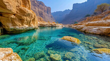 The Azure Waters Around The Etheric Mountains Create A Photo Reminiscent Of The Oasis Of The World
