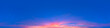 360 VR 2:1 equirectangular sunset sky background overlay. Ideal for 360 VR sky replacement. High quality 300 dpi, adobe rgb color profile.