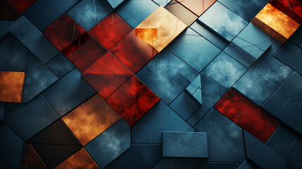 Wall Mural - abstract trendy modern background