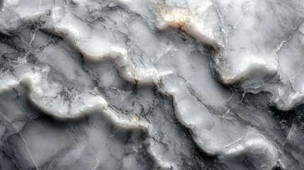 Wall Mural -  a close up of a marbled surface with gold and white designs on the top and bottom of the surface.