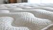 © Julia - Close-up of a comfortable memory foam mattress, emphasizing the importance of a supportive bed for quality sleep. [Comfortable memory foam mattress