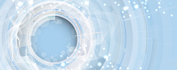 Abstract data background. Futuristic technology style. Elegant digital  background for business cyber presentations.