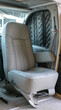 Class-B RV swivel passenger seat