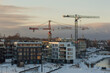 © djekill2007 - city area and construction cranes
