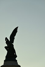Statue Of The Fallen Angel, Retiro Park, Madrid