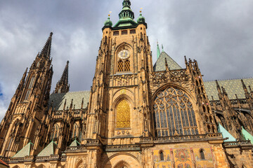 Wall Mural - St. Vitus Cathedral in Prague, Czech Republic