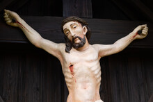 Jesus Christus Am Kreuz, Bildstock, Süddeutschland