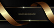 © akın demirci - Abstract black and gold luxury background in vector.