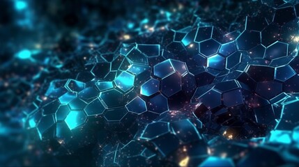 Digital abstract background Can be used in the description Ai Generative