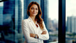 © PETR BABKIN - Portrait of a Smiling Professional Businesswoman