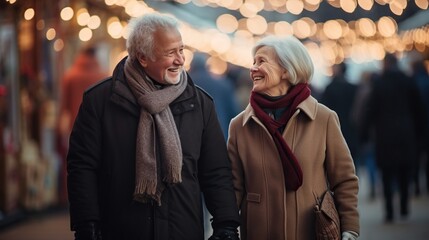 Poster - couple in the street