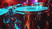 Precision And Strength Combine As The Steel Drums Command Attention With Their Dynamic Rhythms