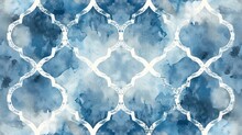 Abstract muted blue watercolor background exuding classic aesthetic vibes, featuring a rough texture, grid pattern, and worn canvas effect