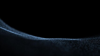 Wall Mural - elegant blurred dotted waves loop slow motion background.