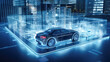 © Дмитрий Симаков - Hydrogen fuel cell vehicle illustrated in operation, highlighting emission-free and efficient energy production