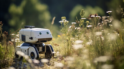 a smart robotic environmental monitor in a nature