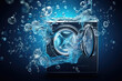 Household washer laundry equipment home wash house cleaning machine hygiene domestic appliance housework