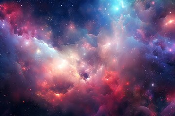 Wall Mural - Galaxy and stars. Deep space in the sky. Nebula. image space art