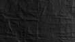© Nice Seven - Dark black grey paper background creased crumpled surface, Old torn ripped posters scary grunge textures. black friday paper banner