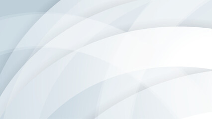 White vector abstract background with simple geometric shapes. White vector presentation background for poster, banner, wallpaper, mockup, flyer, and report