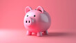 © imlane - Pink piggy bank concept.