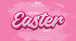 © Siginjai - Happy easter day text effect editable 3d style