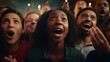 individuals faces as they react to winning the lottery. Capture multiple winners from a diverse range of age, gender and ethnicity backgrounds, shock, expression, happy