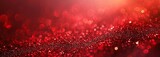 Fototapeta  - Abstract shiny red glitter background