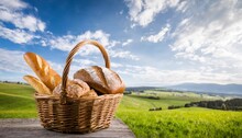 Basket With Bread