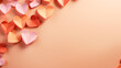 love valentine or wedding ornamen background Generative AI