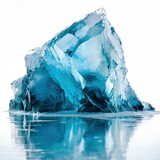 Iceberg on a white background