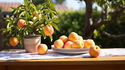 Canvas Print - still life with fruits