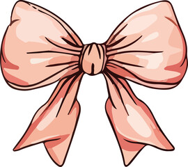 Wall Mural - gift bow vector design illustration isolated on transparent background
