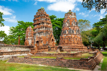 Wall Mural - Ayutthaya historical park, Thailand	