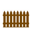 © Riki - vintage wooden fence  vector
