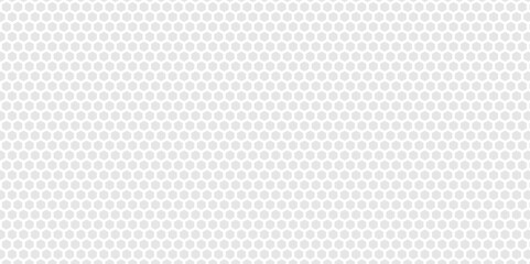 Seamless pattern of the hexagonal netting. Metal Hexagon Fence Background Texture on a white background. 3d Rendering