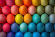 Colorful easter egg spectrum