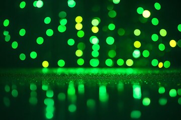 Canvas Print - green led light