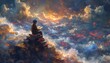 Reading in the Clouds: A Bookish Adventure Generative AI