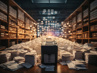 Document management system DMS design, managing files data, paperless workflow, data search, cloud technology designs.