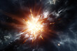 Dramatic Cosmic Explosion with Radiating Energy