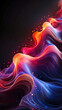 abstract wave digital technology background sound
