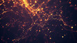 Animation Abstract Motion Background, Shine, Fire, Abstarct Particles, Loop. Creative background