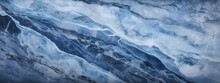 Luxury Blue Marble Background. Modern Banner. Real Natural Blue Marble And Surface Background 	