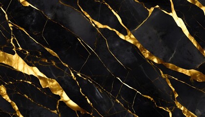 Sticker - black marble gold pattern luxury texture for do ceramic kitchen light white tile background stone wall granite floor natural seamless style vintage for interior decoration and outside