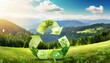 eco friendly green business company commitment to rrr recycle reduce reuse practices for environmental sustainability with clean and sustainable recycled waste panorama reliance