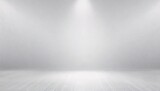 Fototapeta  - soft gray studio room background grey floor backdrop with spotlight