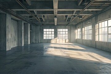 Wall Mural - technological background with futuristic cityscape